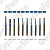 Алмазные боры SO-S20, EX-S20, BR-S31 BR-S49, BC-S42 BC-S44 нумерация идентична борам MANI